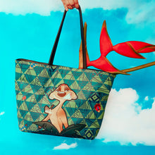 Load image into Gallery viewer, Timon &amp; Pumbaa 2 in 1 Tote
